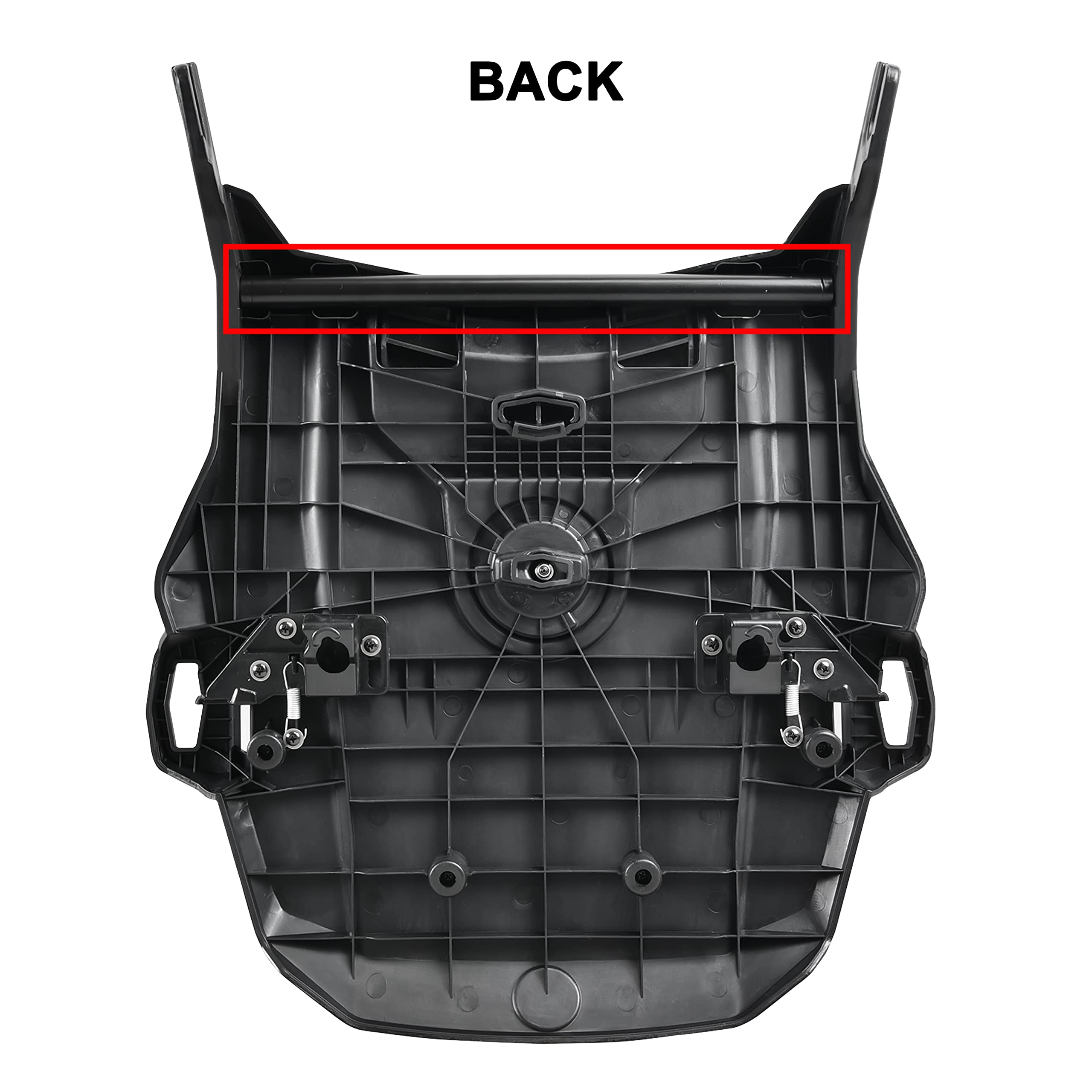 SAUTVS Support Rack for Can Am Spyder RT, Rear Rack Kit for Can-Am